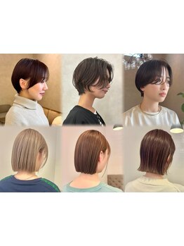 自然な丸みとボリューム感を演出する女性らしいショートは”LIMLESS”に安心してお任せ◎万代/新潟駅/学割