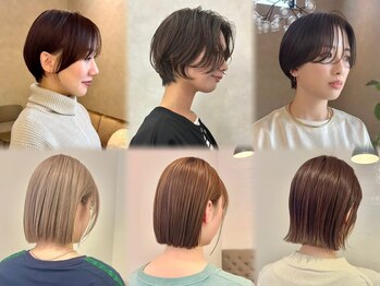 ラヴィズム(LUVISM)の写真/自然な丸みとボリューム感を演出する女性らしいショートは”LUVISM”に安心してお任せ◎万代/新潟駅/学割