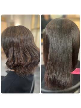 シーク(Seek) 髪質改善ストレートボブ