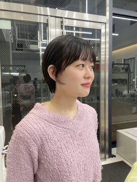 ザザ ZA/ZA 茗荷谷 丸みショート/耳掛けショート