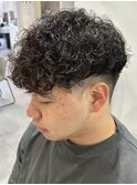 MEN’S HAIR/波巻ツイストスパイラル/フェザーパーマ/錦糸町
