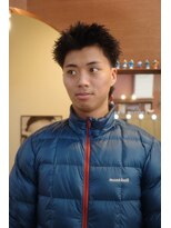 エディ(Edy)&nbsp;メンズスパイキーボックスショート刈り上げ眉毛カット岡山