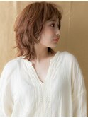 フレンチガーリーミディアムハッシュカットTd3川口20代30代40代