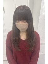 イア シブヤ(IA shibuya)&nbsp;レイヤーカット×透明感ブラウン