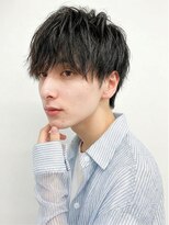 スイート ヘアデザイン(Suite HAIR DESIGN)&nbsp;メンズマッシュ×シャドウパーマ◎黒髪色気ツーブロック