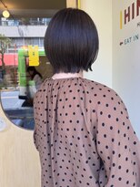 ヒントステーション(HINTSTATION)&nbsp;〈浅草 半個室〉レイヤーボブ×オリーブブラウン