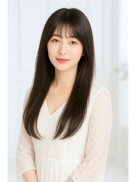 カーサインフィニテイ Hair Design caRsa INFINITY カラーエステ+カット+髪質改善TR+頭皮美容液マッサージ