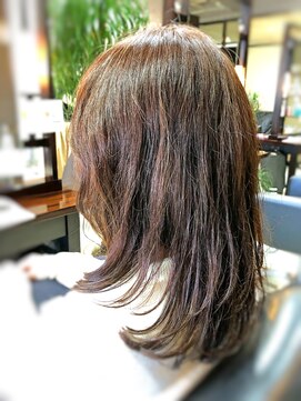 キャン 温品店(CAN) 【CAN】40代以上に人気♪動きのあるレイヤースタイル