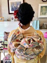 美容室 ティンカーベル&nbsp;ゆるふわシニヨン