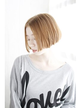 トレス プラス エヌ(TRESS+n) 20代30代40代 高めでキュッと品格ボブ 【堅田】