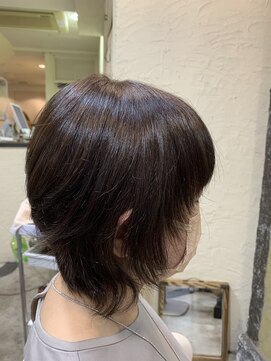 スタジオドーム(studio DOmE) 大人ウルフ/ショートウルフ/ダークブラウン/30代/40代/50代