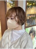 骨格カバーができるショートボブのパーマ【町田/町田駅】