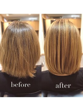 リアン 四条大宮店(Lien) 『髪質改善』ストレートエステ（縮毛矯正）（リタッチ可）