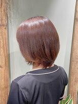 ドリフ(drif)&nbsp;【drif】ショートボブ/酸性ストレート/グレイカラー/白髪ぼかし