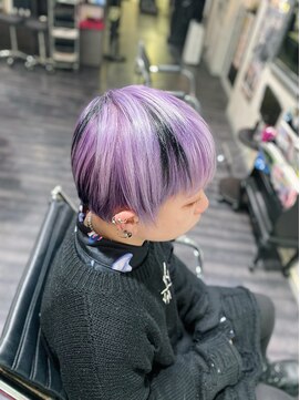 ミミック (mimic) 【派手髪】梵天蘭風カラー【メッシュ】