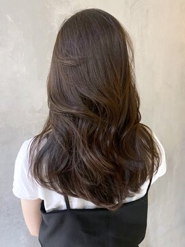 アルバム 渋谷パルコ(ALBUM) ミントグレージュレイヤーカット_グレージュカラーボブ_ba396741