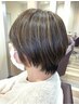 【白髪ぼかしハイライト】カット+白髪染め+ハイライト+4stepTR  ￥20570→ 