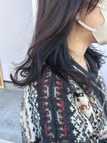 エス(es.)&nbsp;ブルーアッシュイヤリングカラー