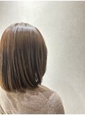 ミディアムボブ×アッシュカラー【TELA HAIR 南流山】