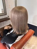 ルモ ヘアー 泉佐野店(Lumo hair)&nbsp;ハイトーン×ホワイトベージュ