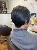 ハーブカラー+カット　¥7.700