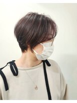 アリ 葛西店(ALi)&nbsp;ヴァイオレット×ショート 葛西髪質改善｜葛西縮毛矯正｜葛西