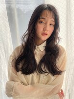 ヘアサロン ガリカ 表参道(hair salon Gallica)&nbsp;<SAKI>大人っぽいナチュラルロングレイヤー/顔周りレイヤー