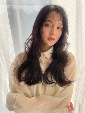 ヘアサロン ガリカ 表参道(hair salon Gallica) <SAKI>大人っぽいナチュラルロングレイヤー/顔周りレイヤー