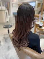 フツーロ 栄(FUTURO) プルエクステ レッドカラー