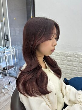 ラクシア(LucxiA) 10代 20代 韓国ヘア 韓国カット 韓国風カット 滋賀韓国へア