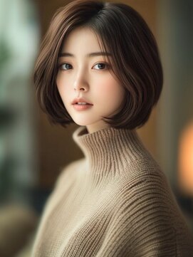 アルトリスト(Altruist Aging×HAIR&SPA) ★暗めカラーグランマッシュフェイスフレーミングデザインカラー