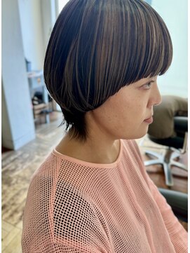 バローチェ 大阪 堀江(Barouche) 【Barouche/中島綾子】　マッシュウルフ　ハイライト　堀江