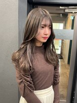 ボアップ 松山店(boappu) #オリーブベージュ#イルミナカラー#赤み消し#カーキベージュ