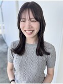 ラベンダーブラウン　ミディアムレイヤー