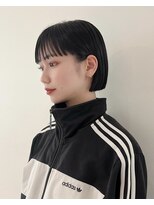 ルル 表参道(lulu.)&nbsp;黒髪/ボブウルフ/ネビージュ/小顔/ワンレン