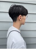 毛流れパーマ