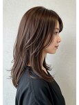 30代40代50代髪質改善酸性ストレート縮毛矯正オリーブベージュ