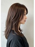 30代40代50代髪質改善酸性ストレート縮毛矯正オリーブベージュ