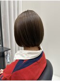簡単スタイリングまとまりボブ