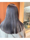 ネイビーストレート