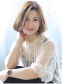 【似合わせカット】小顔×あごラインボブ