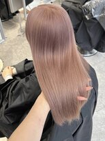 ペレ アネックス 大阪梅田茶屋町店(PELE ANNEX)&nbsp;くびれヘア/アプリコットオレンジ/夏のヘアアレンジ/梅田