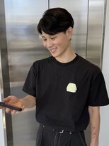 ソピ バイ インビテーション(sopi by invitation)&nbsp;メンズカット　センター分け　センターパート☆