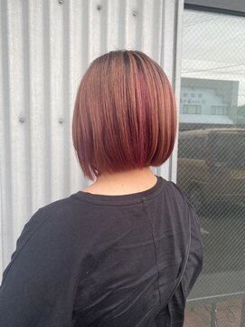 ナンバー エリュン 秋田店(N°Elune) ピンクブラウン