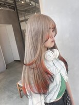 エイト ヘアサロン 渋谷本店(EIGHT)&nbsp;【デザインカラー】レイヤー×毛先Design