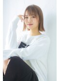 ナチュラルきりっぱなしボブ