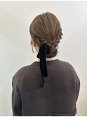シニヨンスタイル