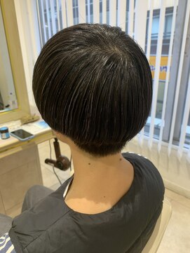 アッシュ 仙川店(Ash) 大人女子刈り上げショートメンズライクマッシュハンサムマッシュ