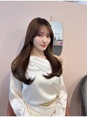 韓国ヘア　レイヤーカット