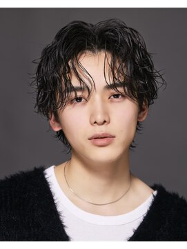 リップスヘアー 渋谷 annex(LIPPS hair) 渋谷シャドウパーマスパイラルパーマセンターパート